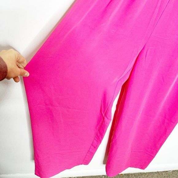 BODEN Clarissa wide leg Jumpsuit Tutti Fruity Pink womens size 6 NWT - Picture 4 of 8